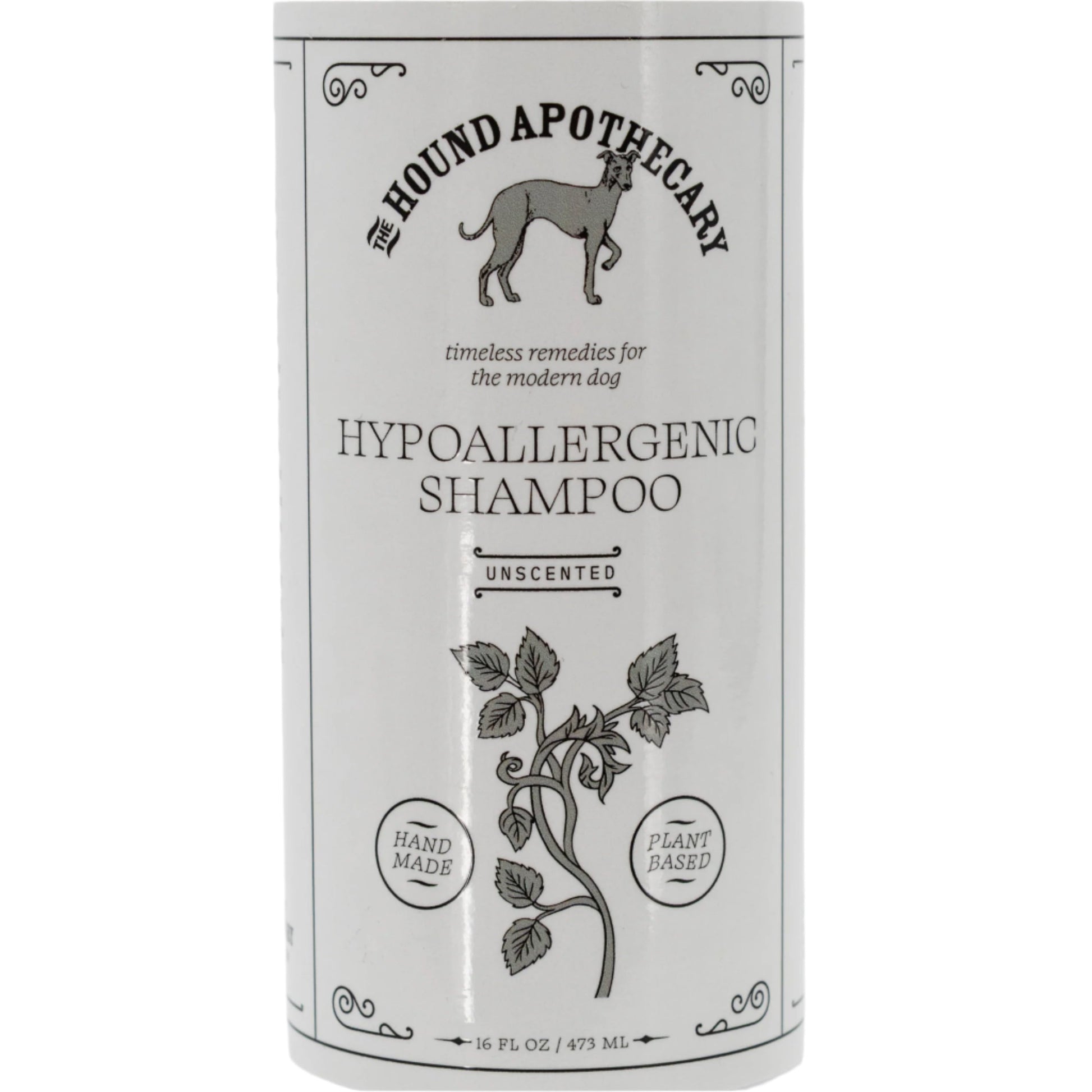 Unscented Hypoallergenic Dog Shampoo | 16 oz | The Hound Apothecary - BuyNebraska.com ~ Blessings Grow Meadows