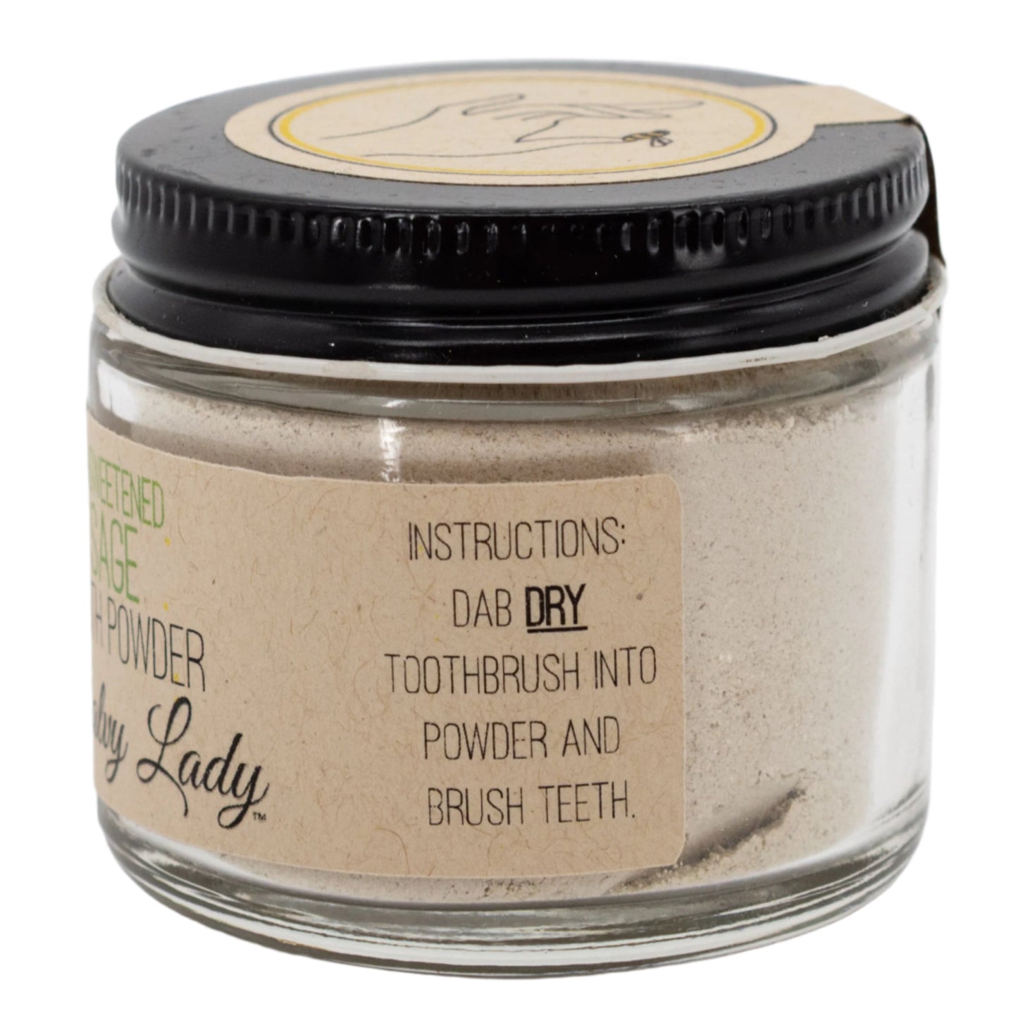Tooth Powder | 2 oz | Multiple Flavors | Fluoride Free | The Salvy Lady - BuyNebraska.com ~ Blessings Grow Meadows
