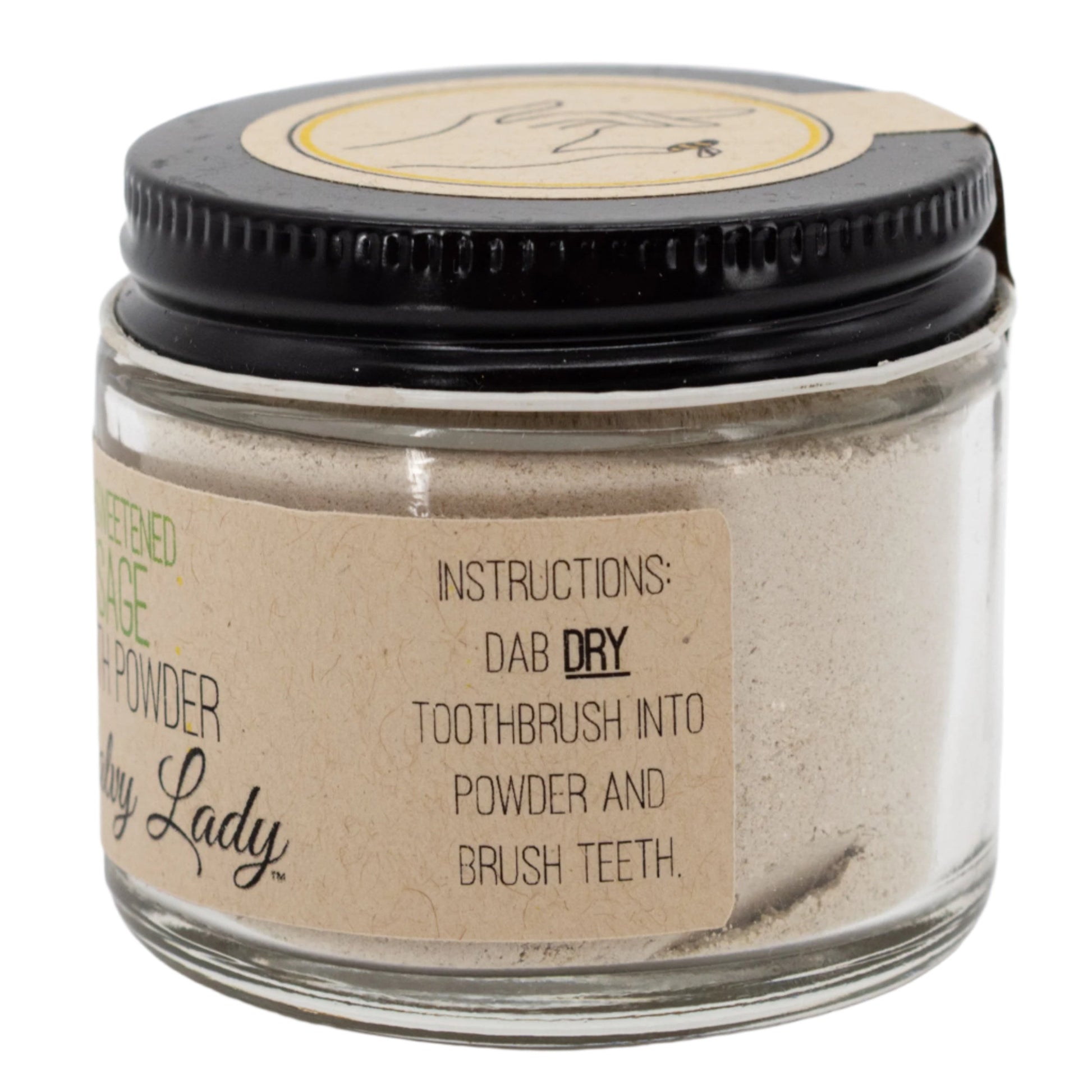 Tooth Powder | 2 oz | Multiple Flavors | Fluoride Free | The Salvy Lady - BuyNebraska.com ~ Blessings Grow Meadows