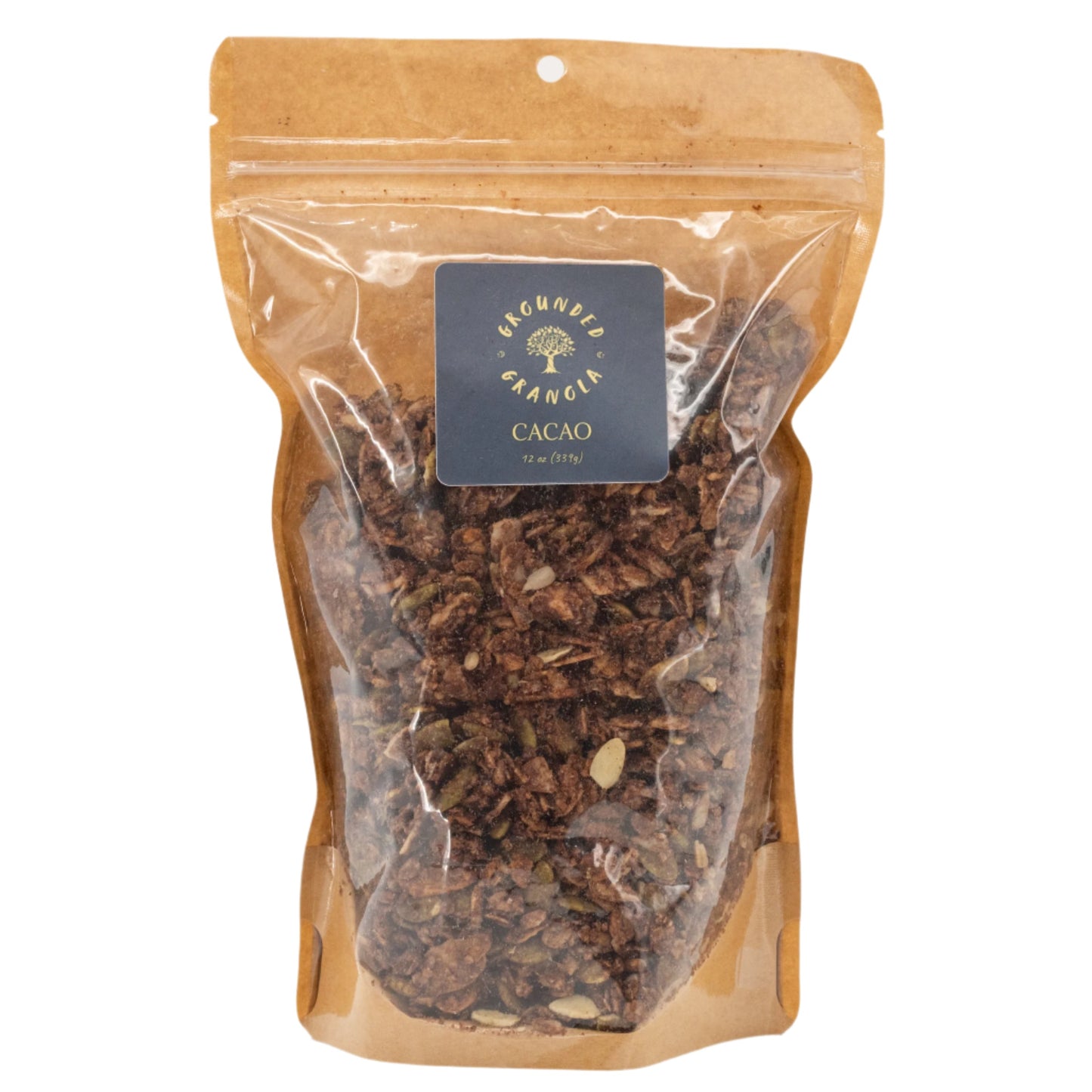 Cacao Granola | 12 oz | Grounded Granola - BuyNebraska.com ~ Blessings Grow Meadows