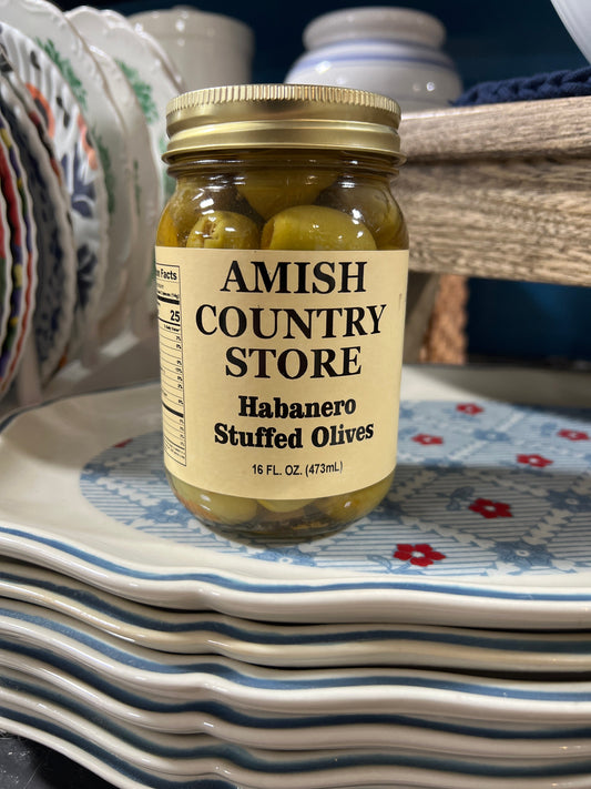 Habanero Stuffed Olives 16oz