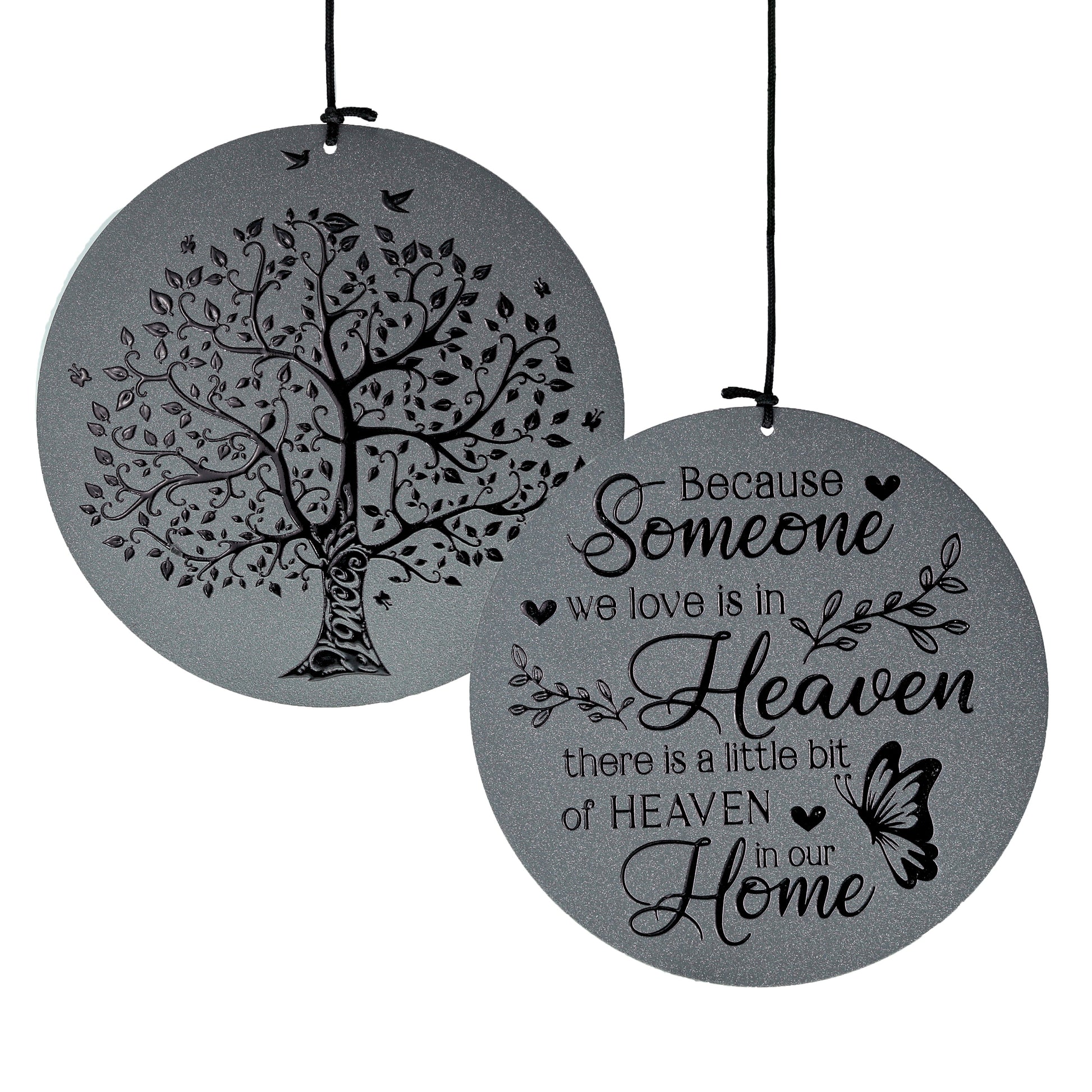 36" XL Serenity Memorial Wind Bell - Thoughtful Gift For Special Occasions or Reflections - Blessings Grow Meadows