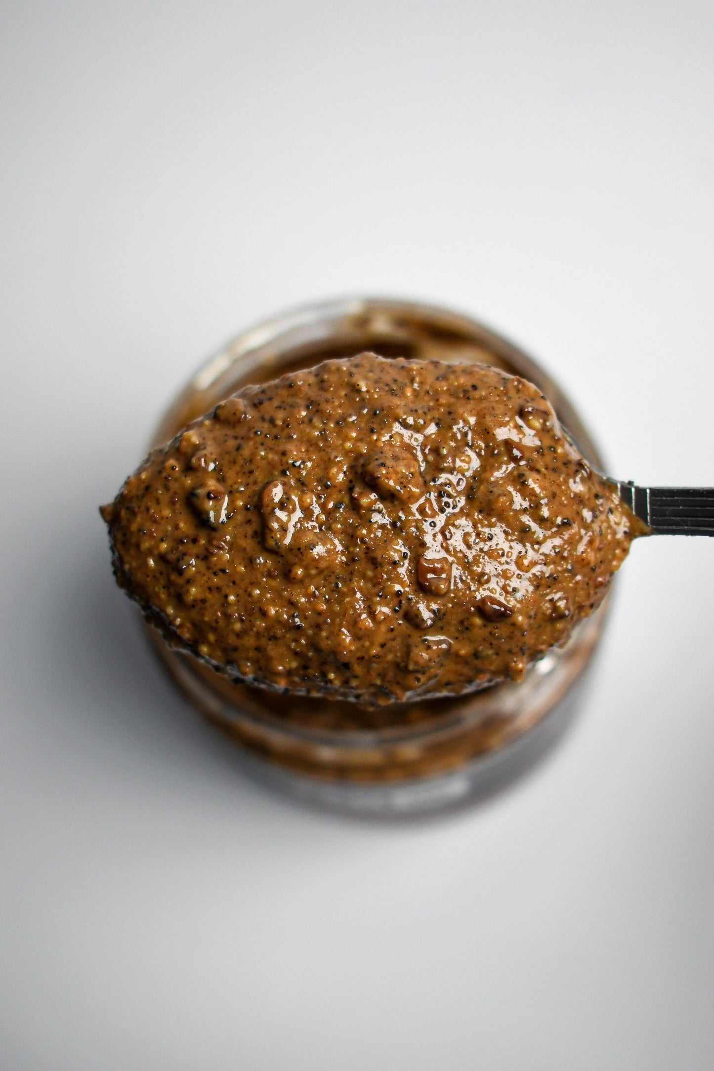 "Mud Season" - Crunchy Cacao Nib & Coffee Nut Butter - 7.5 oz - Mixed Up Foods ~ Blessings Grow Meadows