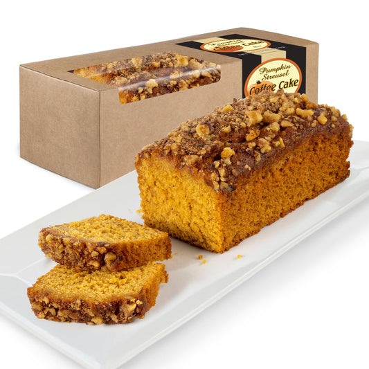 SALE | Pumpkin Streusel Coffee Cake | 16 oz | Beatrice Bakery - BuyNebraska.com ~ Blessings Grow Meadows
