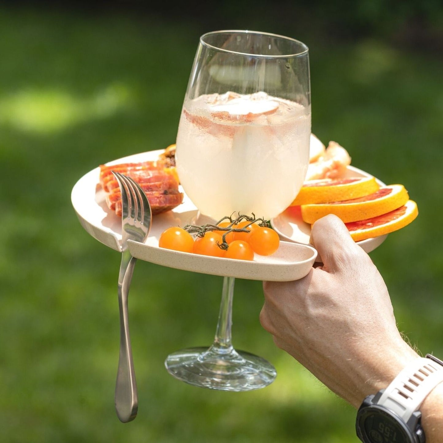 KNORK Eco Party Plate, 2 Pack