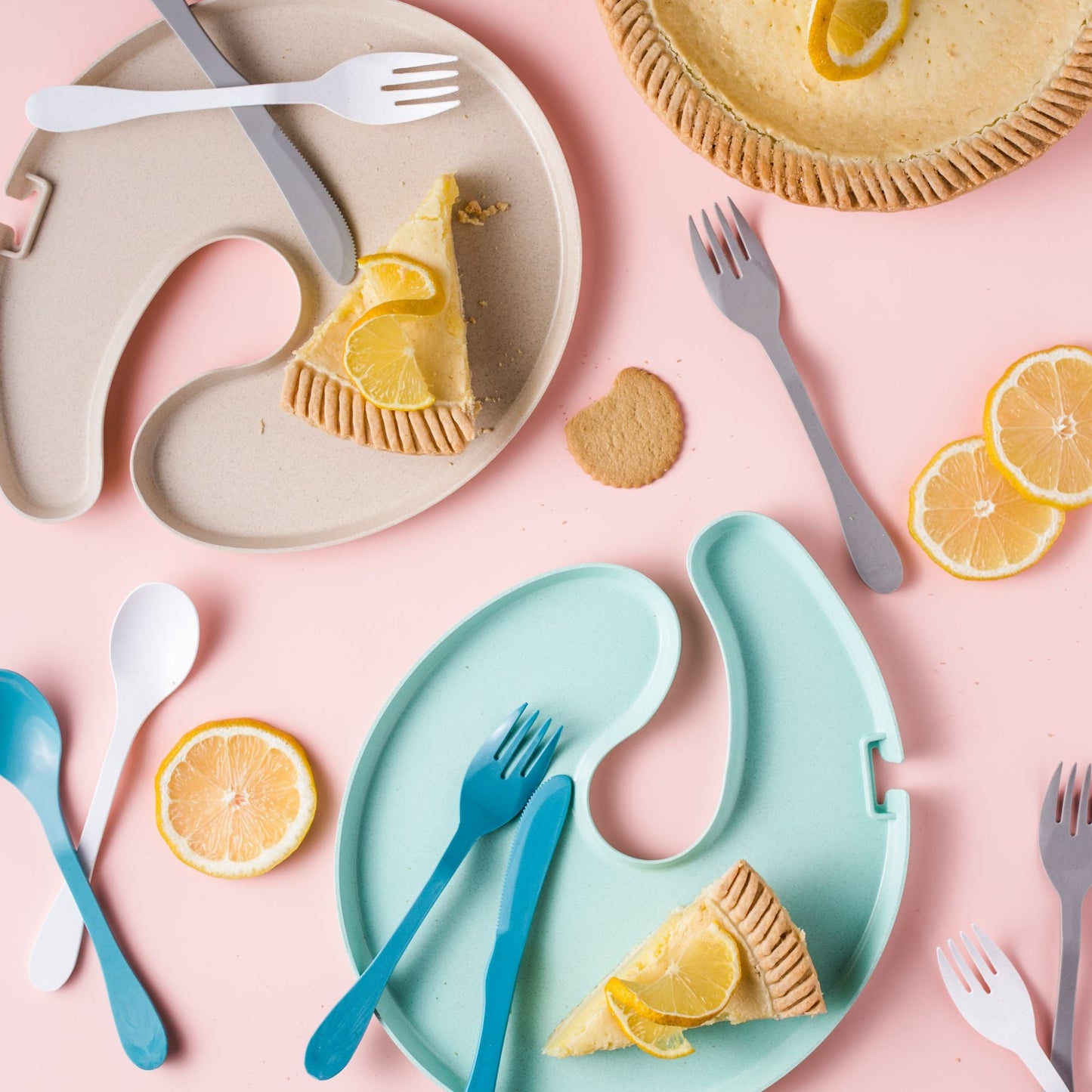 KNORK Eco Party Plate, 2 Pack