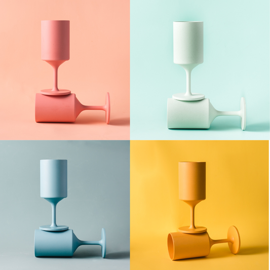 Eco Party Cup, 4 Piece, Outdoor Wine Glass