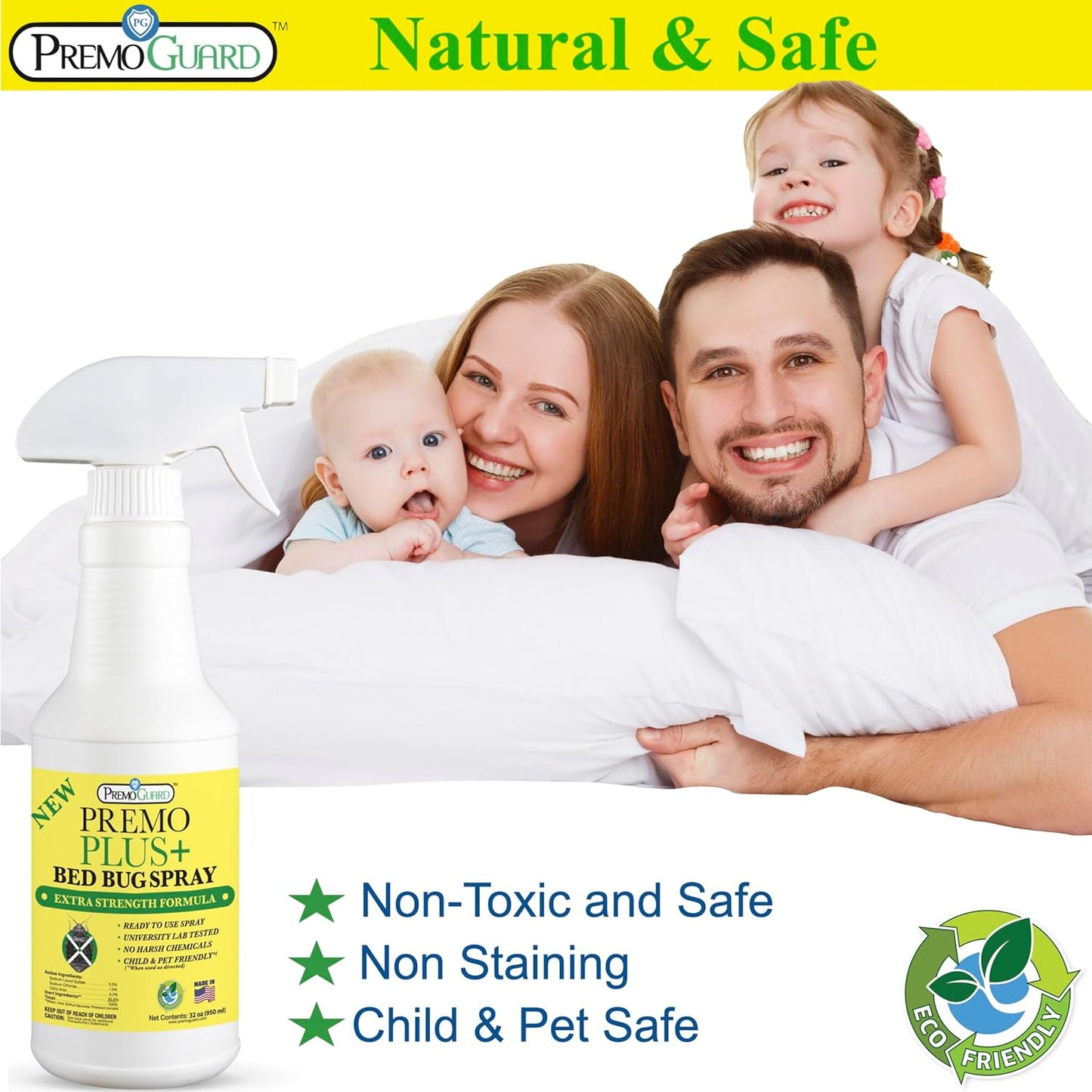 Bed Bug Plus  - All Natural Non-Toxic - By Premo Guard - Premo Natural Products ~ Blessings Grow Meadows