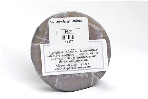Berry Mango Soap | 3 oz |Shepherd's Dairy 4 Ewe - BuyNebraska.com ~ Blessings Grow Meadows