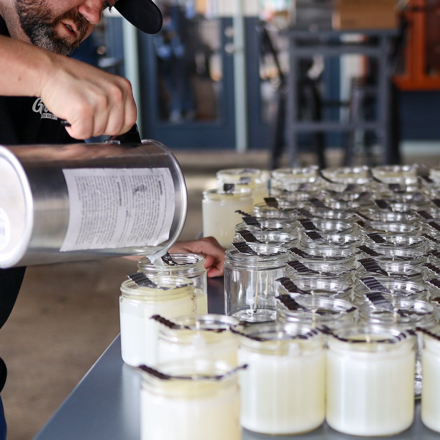 Seasonal Tallow & Beeswax Candle 16oz | Grass-Fed All-Natural Clean Burning - Blessings Grow Meadows