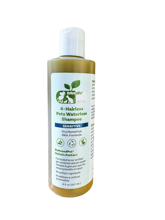 4-HAIRLESS PETS SENSITIVE WATERLESS SHAMPOO - Blessings Grow Meadows