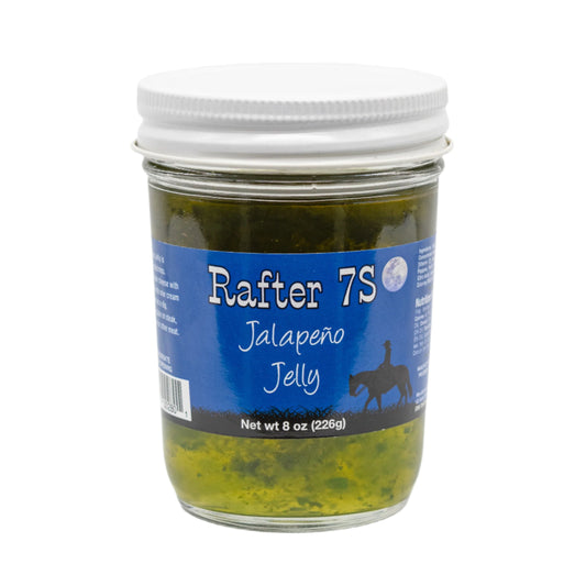 Jalapeno Jelly | 8 oz | Rafter 7S - BuyNebraska.com ~ Blessings Grow Meadows