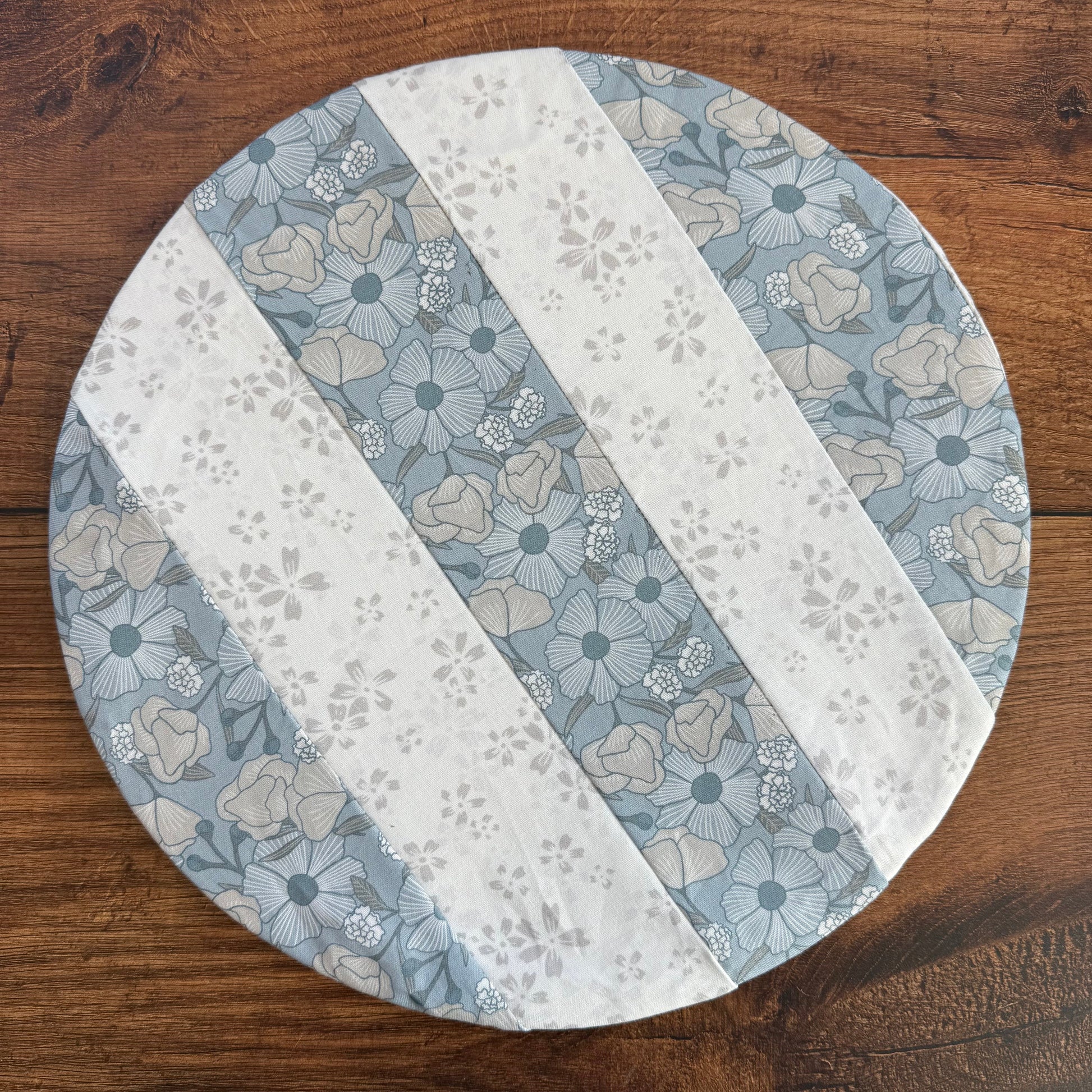 Medium bowl and banneton covers from Five Oaks Farm, made for bread proofing, with natural fabric and rustic design.