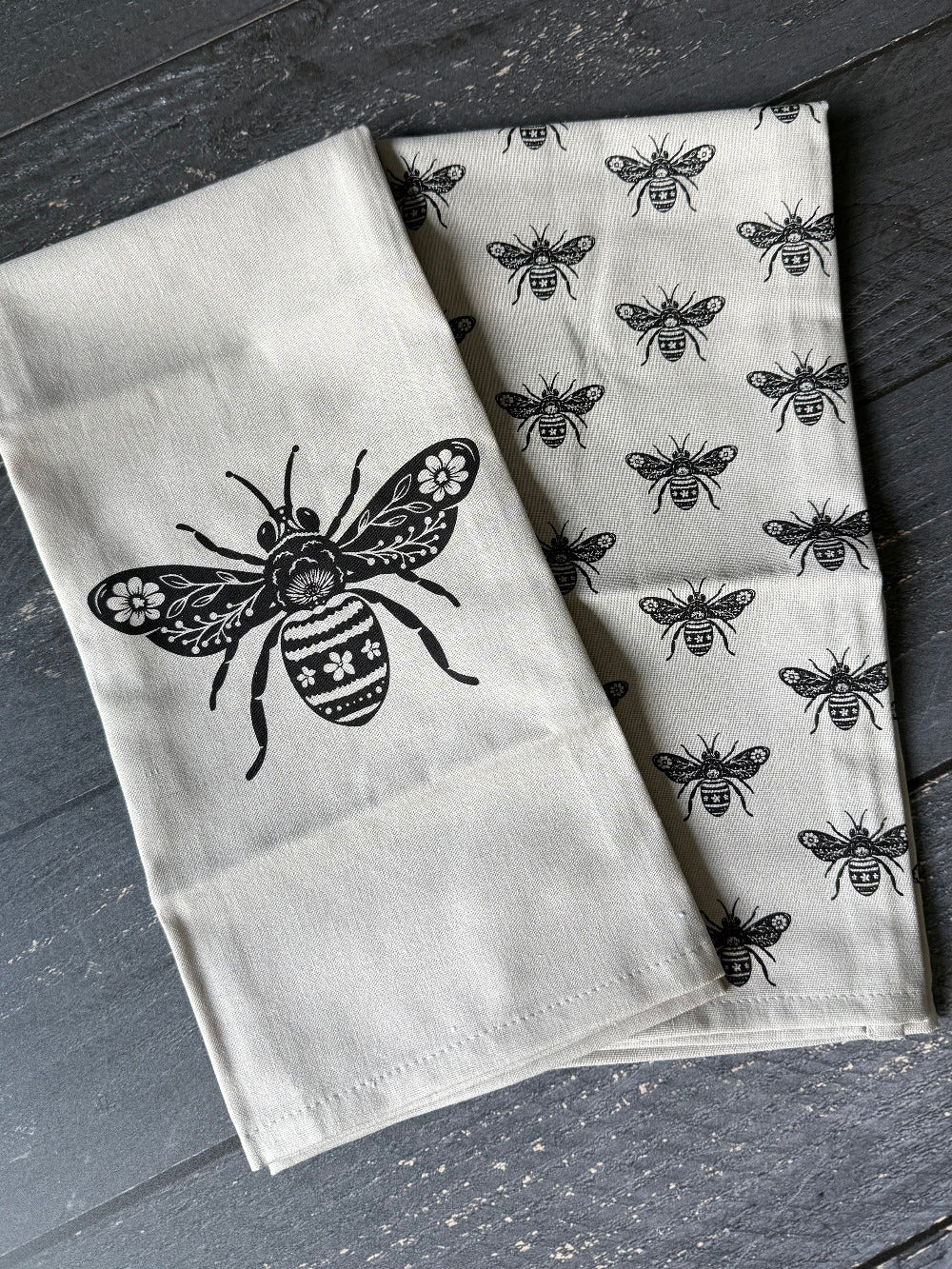 Soft cotton hand towels from Five Oaks Farm's From the Farm collection, featuring rustic farm-inspired design.