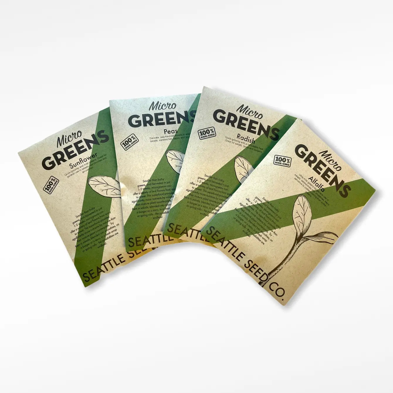 Non-GMO Microgreens Sampler Pack - Blessings Grow Meadows