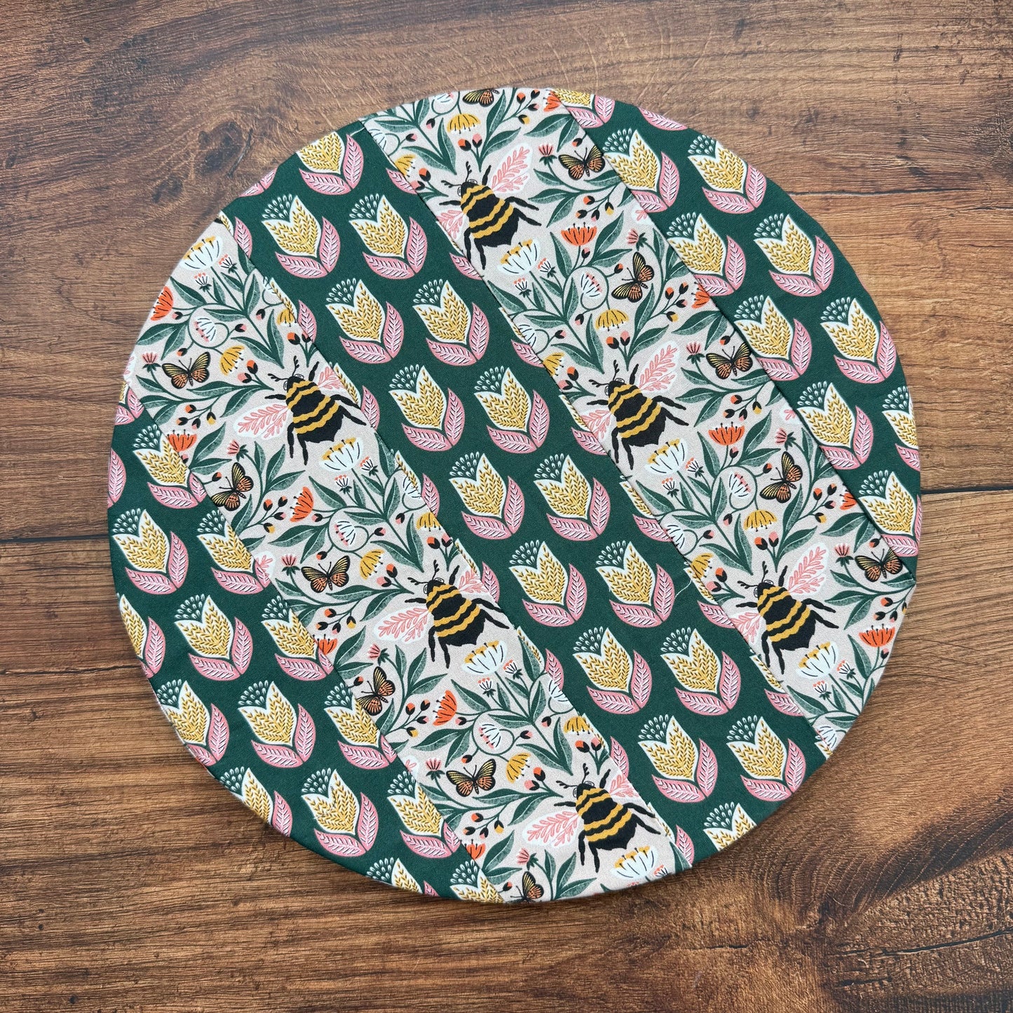 Medium bowl and banneton covers from Five Oaks Farm, designed for bread baking and proofing fermentation.