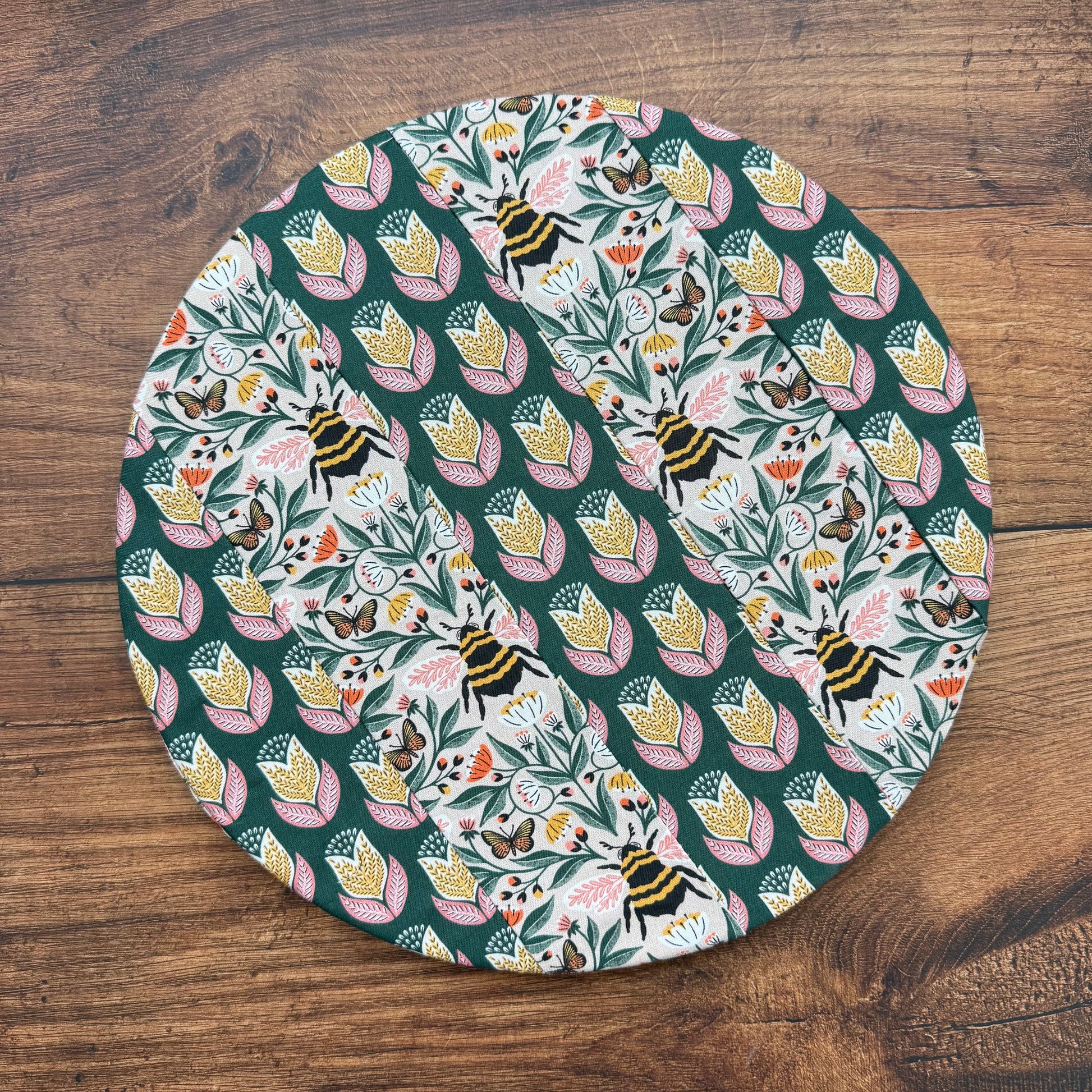 Medium bowl and banneton covers from Five Oaks Farm, designed for bread baking and proofing fermentation.