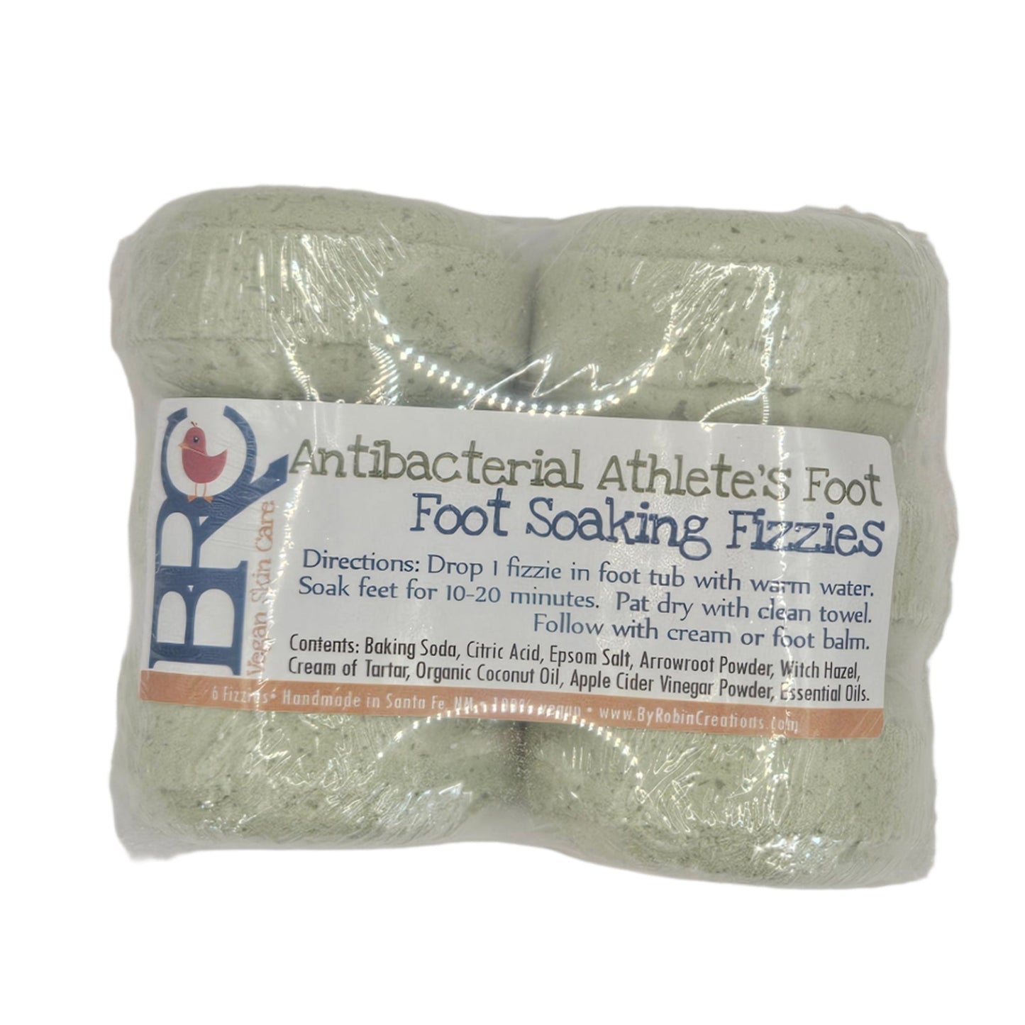 Athlete's Foot Soaking Fizzies - Blessings Grow Meadows