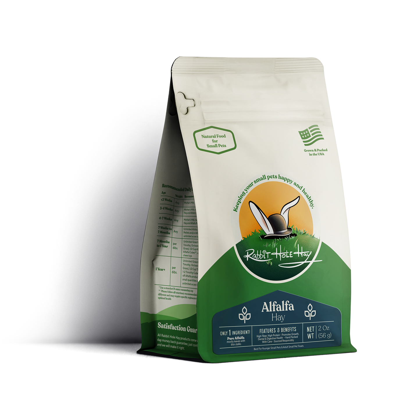 Rabbit Hole Hay Ultra Premium Alfalfa Hay - Rabbit Hole Hay ~ Blessings Grow Meadows