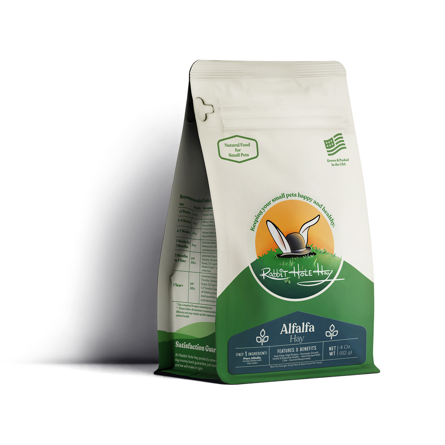 Rabbit Hole Hay Ultra Premium Alfalfa Hay - Rabbit Hole Hay ~ Blessings Grow Meadows