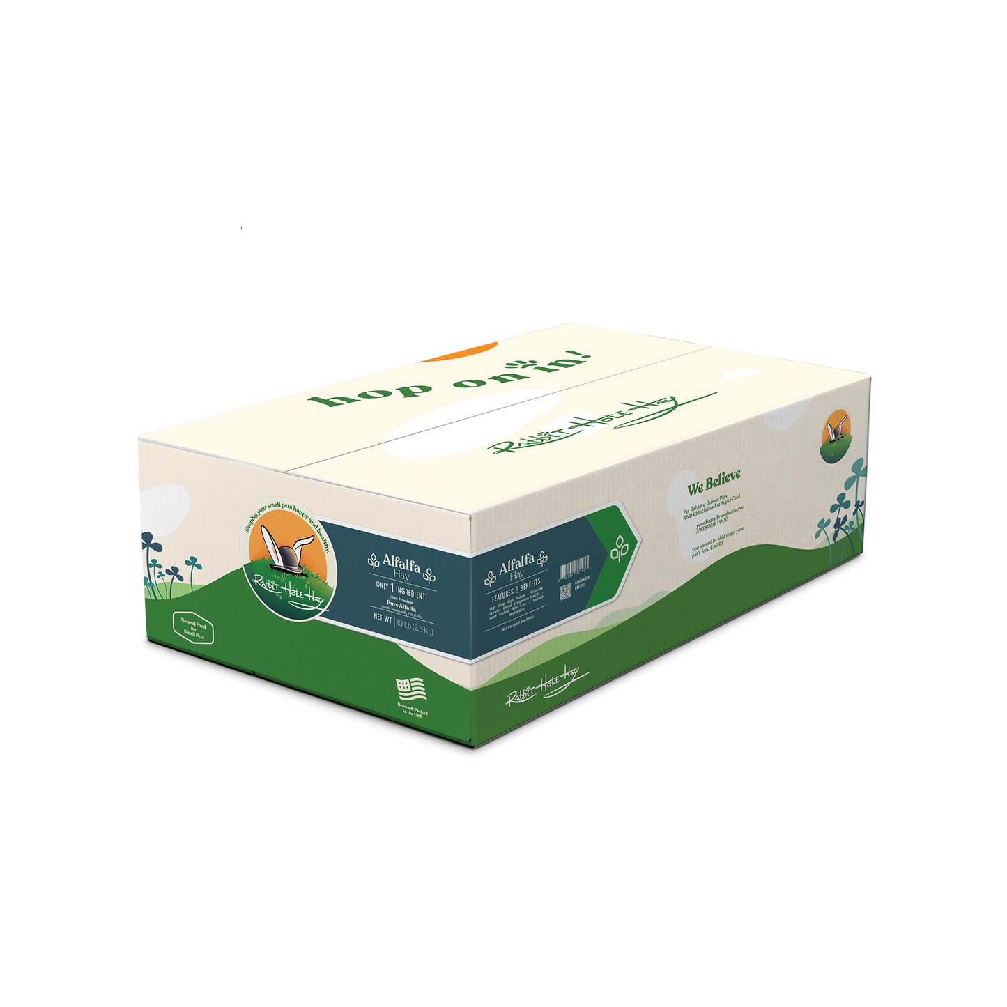 Rabbit Hole Hay Ultra Premium Alfalfa Hay - Rabbit Hole Hay ~ Blessings Grow Meadows