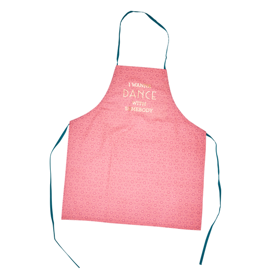 Cotton Apron | Pink Marrakesh Print