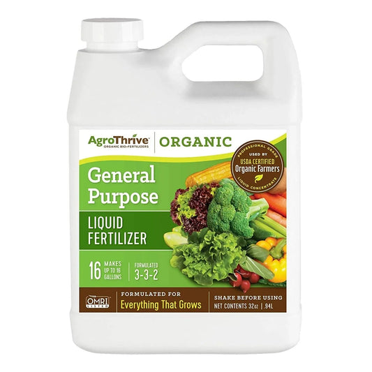 AgroThrive Organic General Purpose Fertilizer (1 gal) - Blessings Grow Meadows