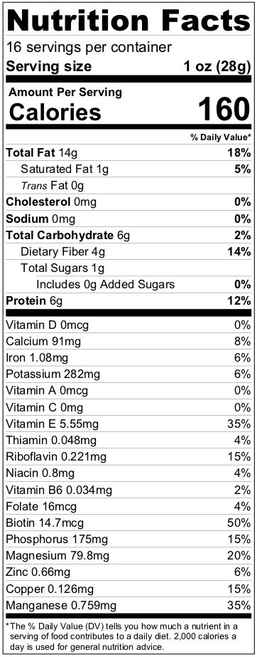 Organic Nonpareil Almonds - Blessings Grow Meadows