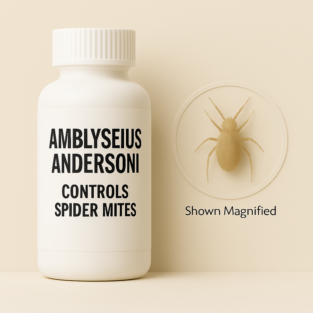 Amblyseius andersoni Treatment Bottles - Blessings Grow Meadows -