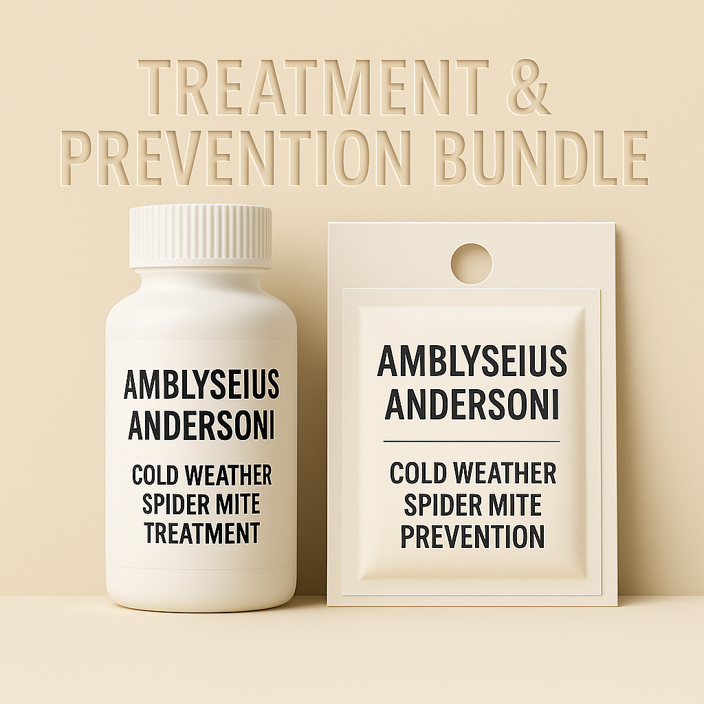 Amblyseius andersoni Treatment Bottles - Blessings Grow Meadows -