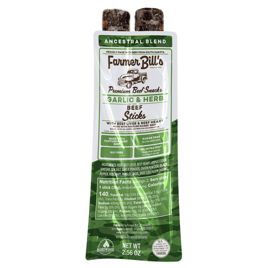 Ancestral Beef Stick Bundles - Blessings Grow Meadows -