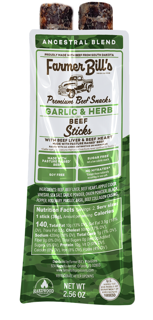 Ancestral Beef Stick Bundles - Blessings Grow Meadows -