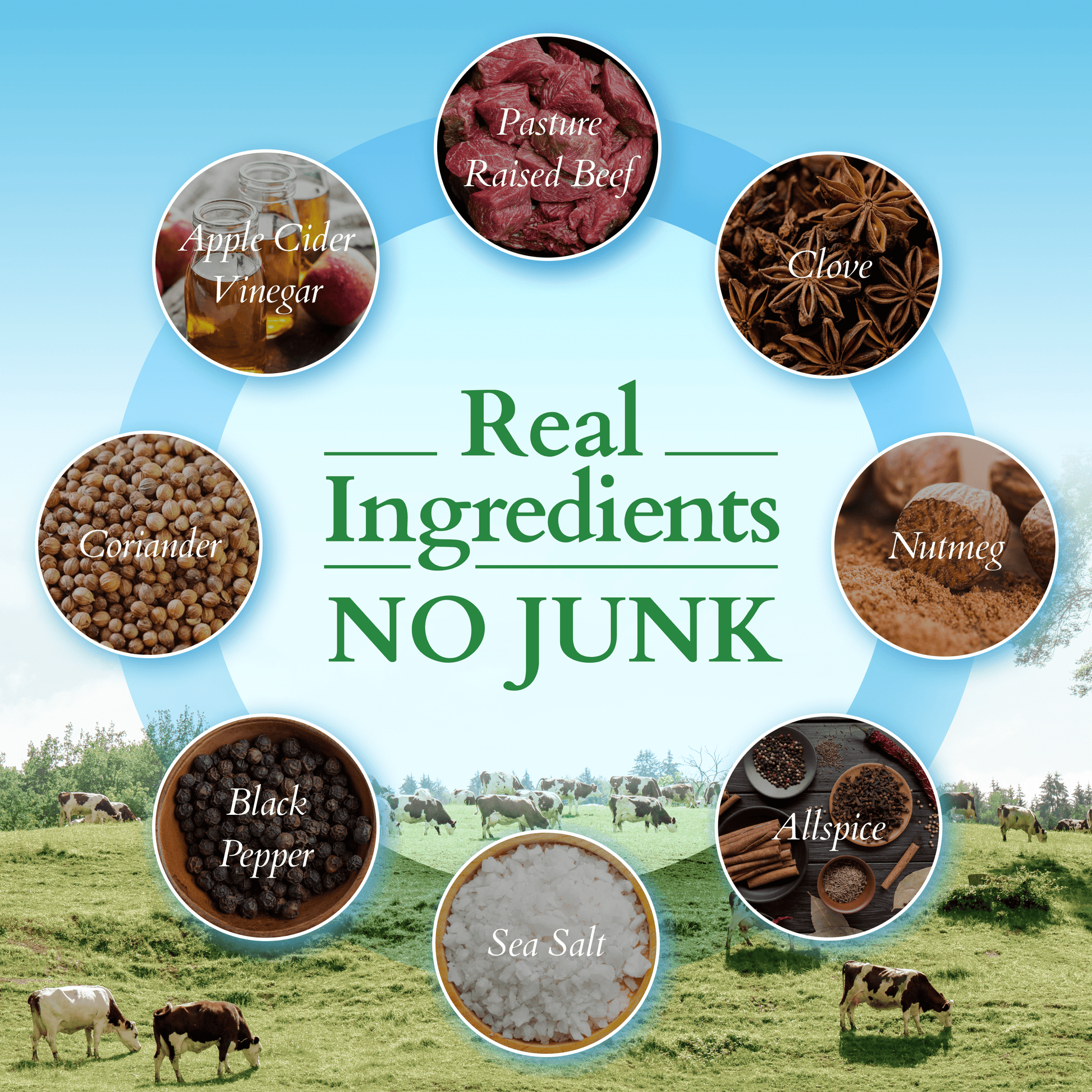 Ancestral Beef Stick Bundles - Blessings Grow Meadows -