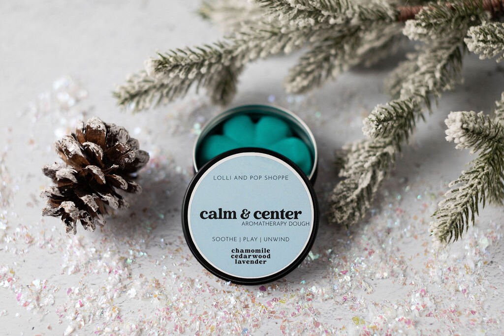 Aromatherapy Dough- Kid Safe Blends - Blessings Grow Meadows -