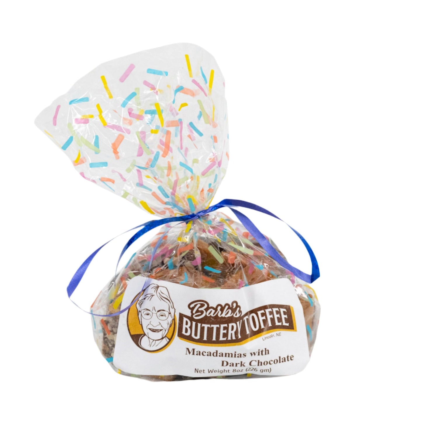Homemade Dark Chocolate Toffee | 8 oz | Multiple Nut Options | Barb's Buttery Toffee - BuyNebraska.com ~ Blessings Grow Meadows