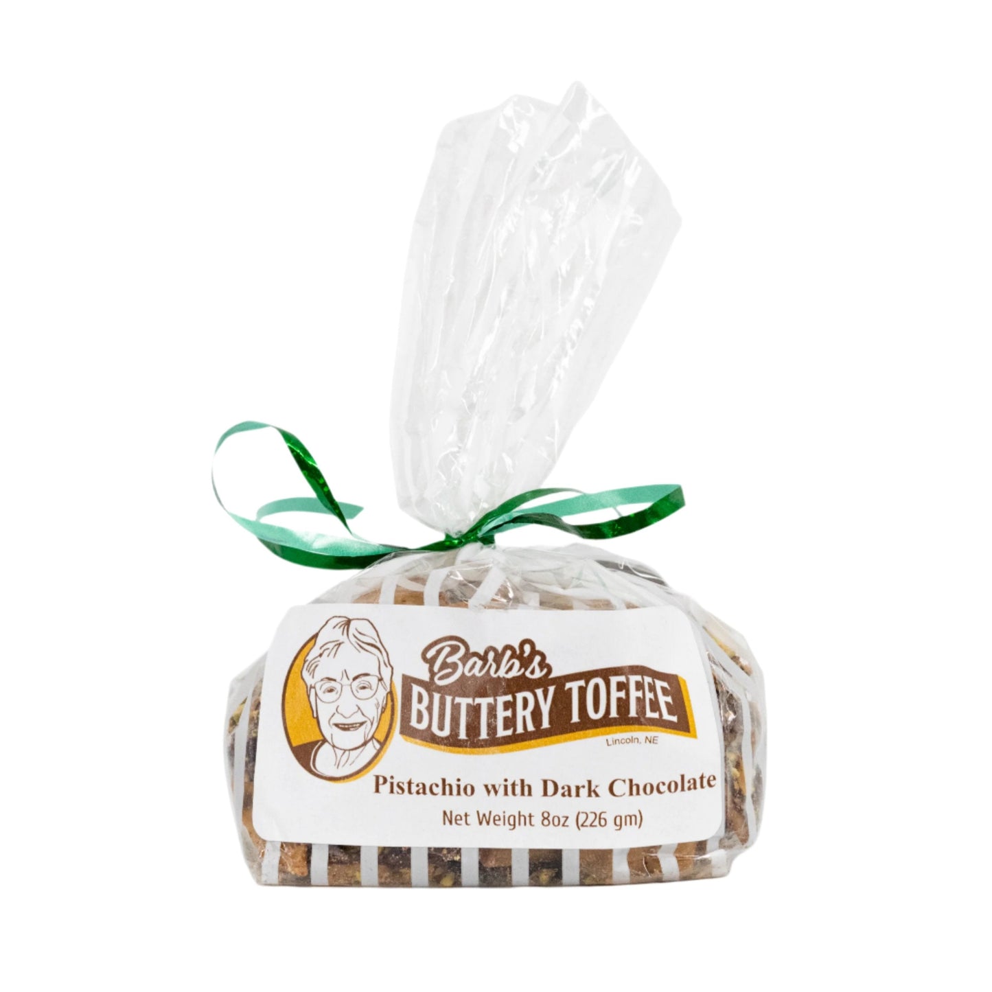 Homemade Dark Chocolate Toffee | 8 oz | Multiple Nut Options | Barb's Buttery Toffee - BuyNebraska.com ~ Blessings Grow Meadows