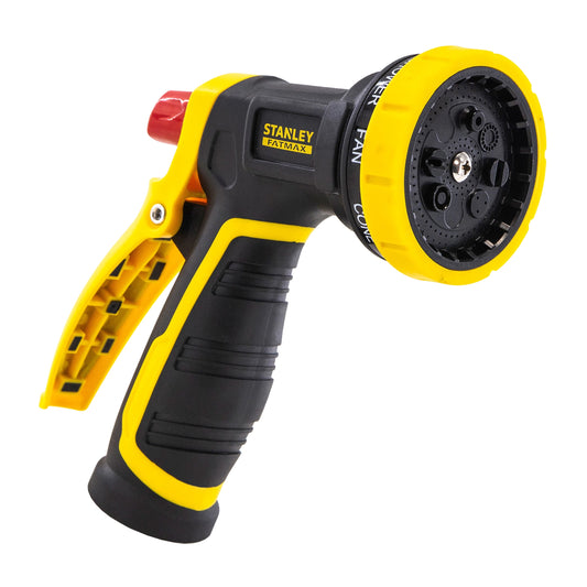 Orbit Irrigation FATMAX Heavy Duty 8-Pattern Nozzle, multi-pattern spray nozzle for garden watering and irrigation.