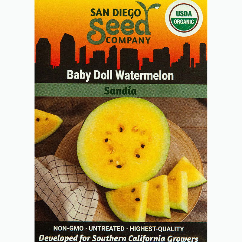 Baby Doll Watermelon Seeds - Blessings Grow Meadows -