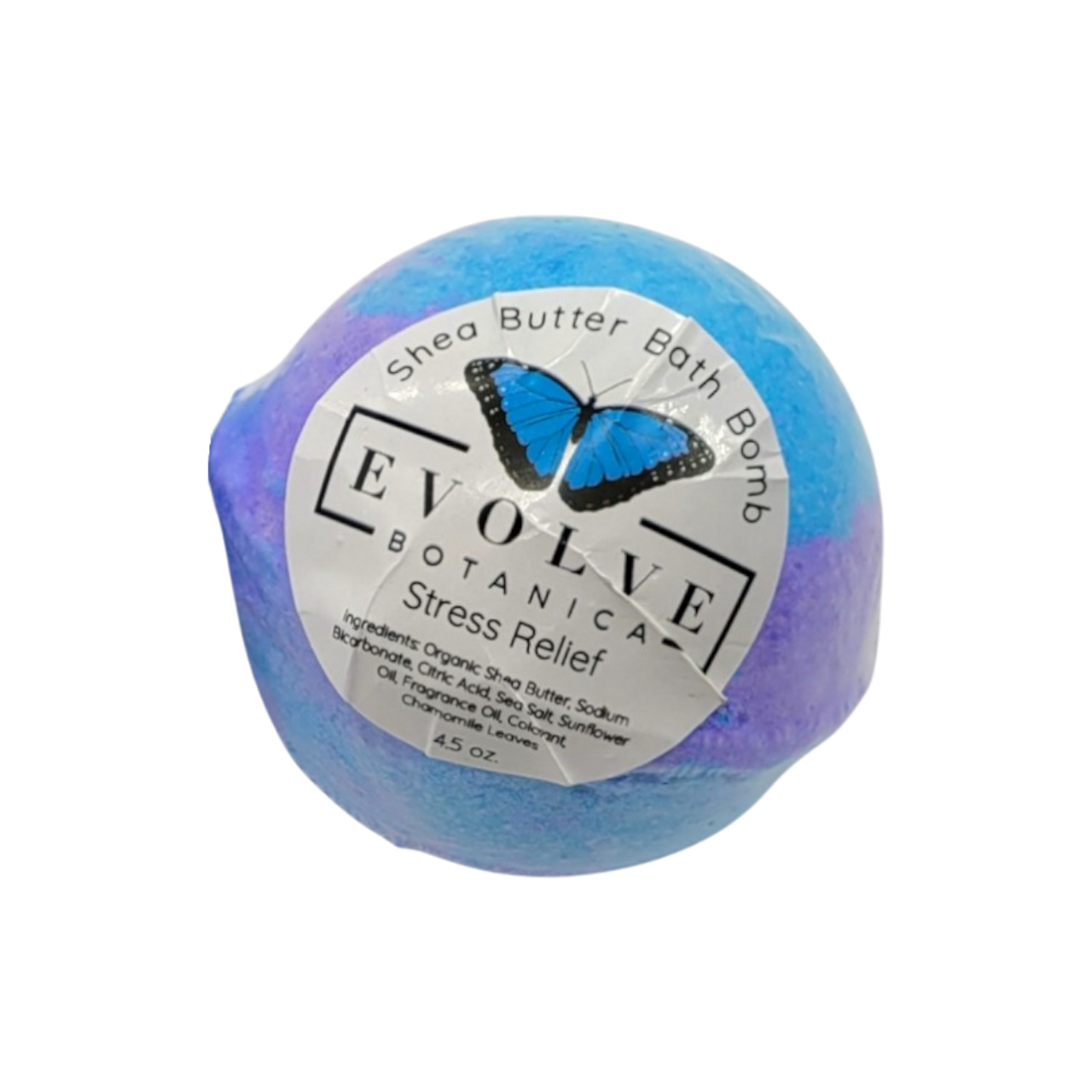 Bath Bomb - Stress Relief - Blessings Grow Meadows -