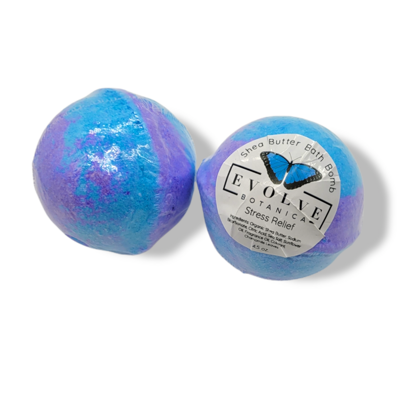 Bath Bomb - Stress Relief - Blessings Grow Meadows -
