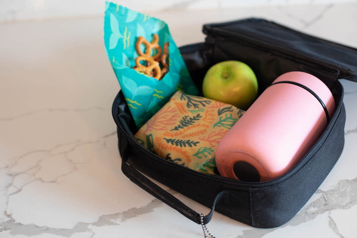 Beeswax Food Wrap - Pineapple Print - Blessings Grow Meadows -