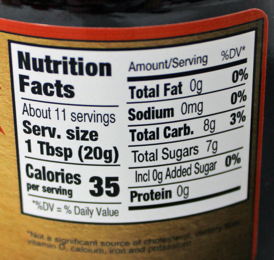 Blackberry Jam 8 oz - No Sugar Added