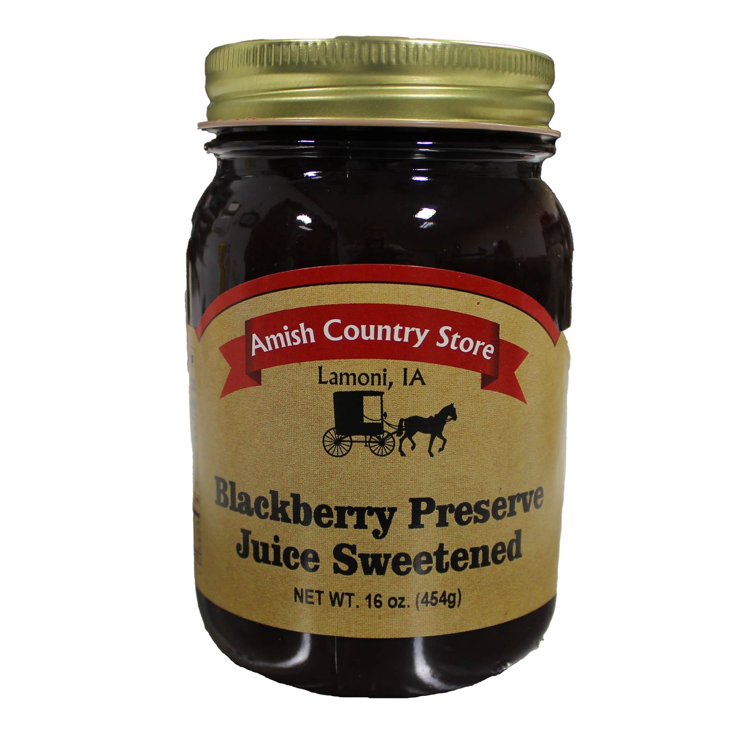 Blackberry Preserve Juice Sweetened 16 oz