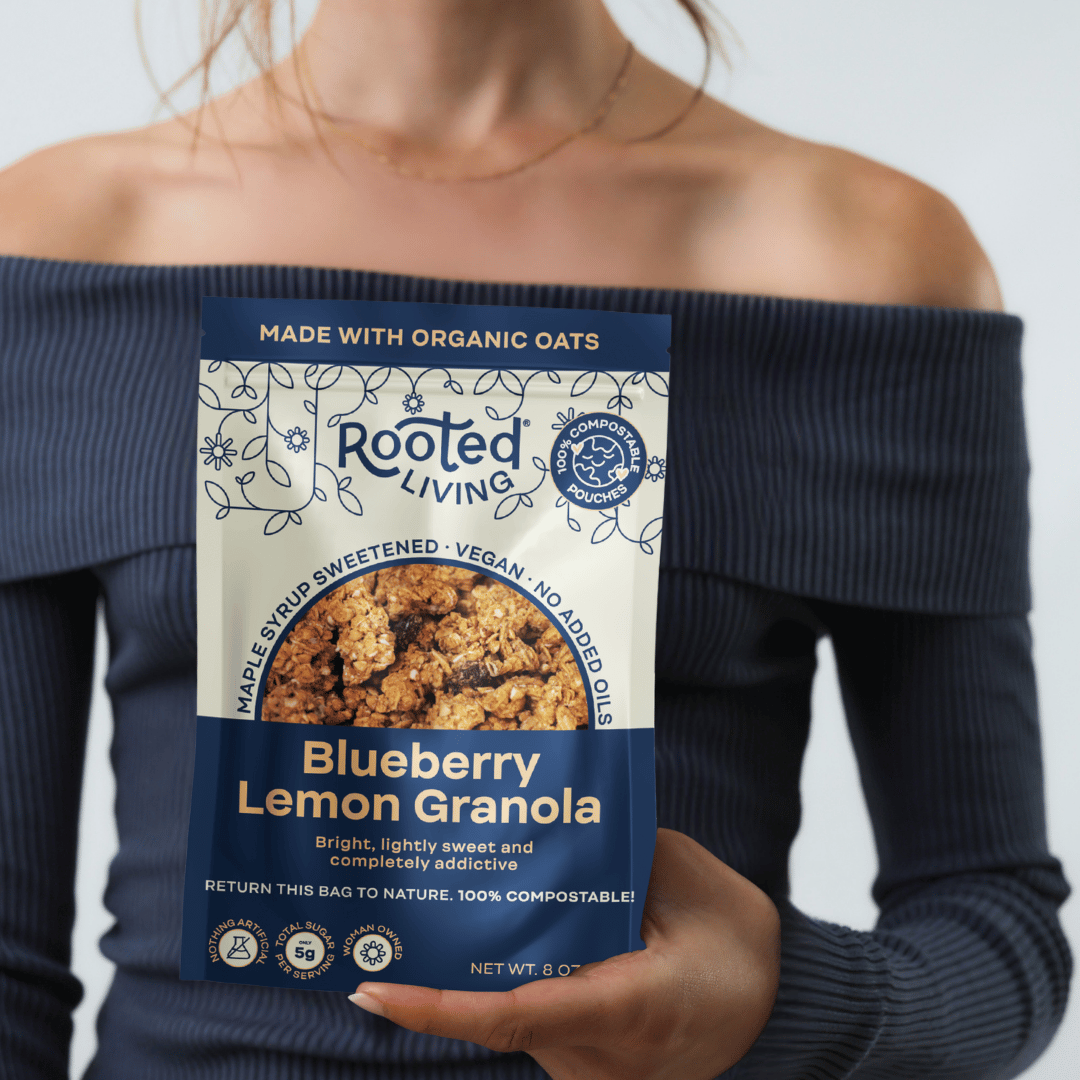 Blueberry Lemon Granola - Blessings Grow Meadows