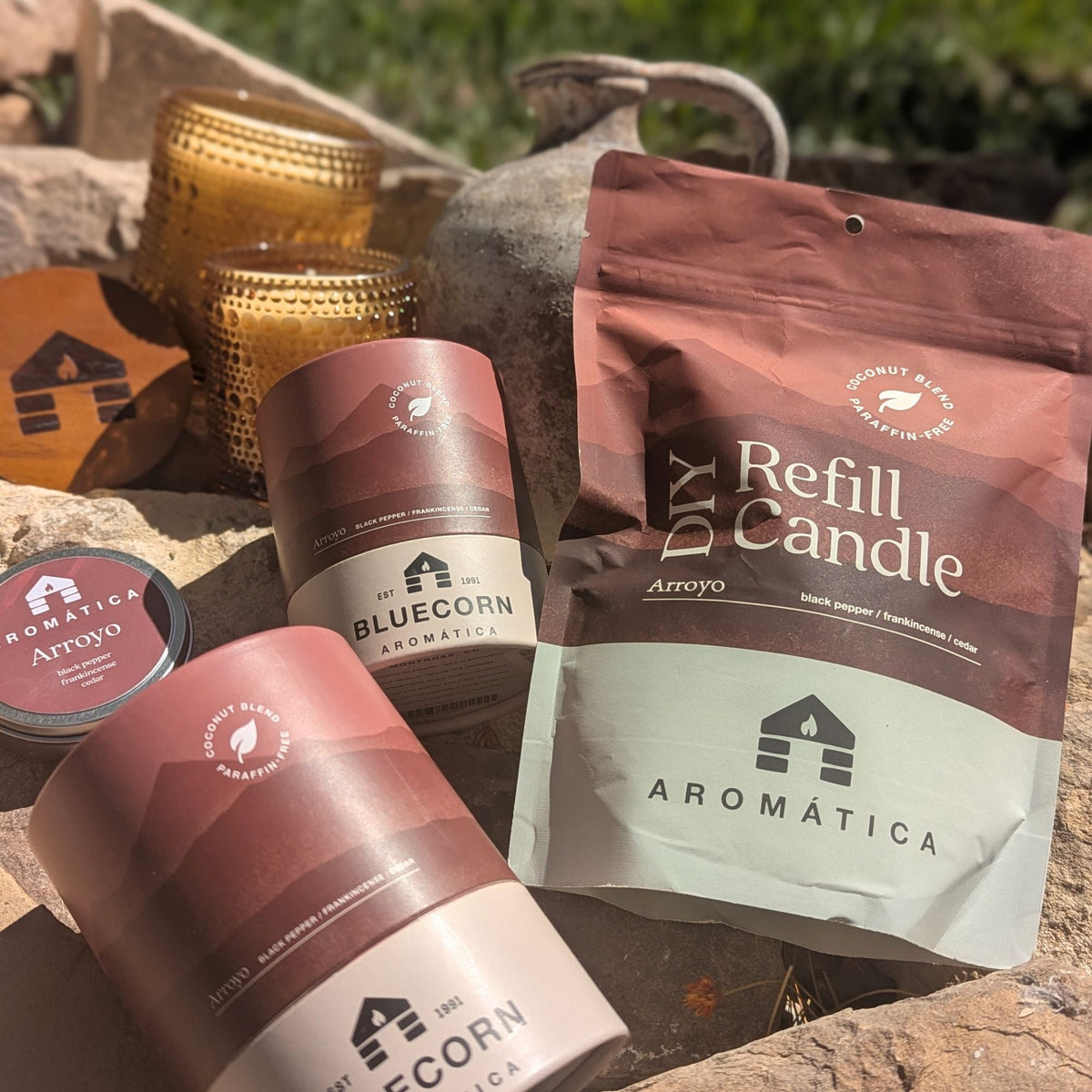 Aromática Scented Candle Refill Kit