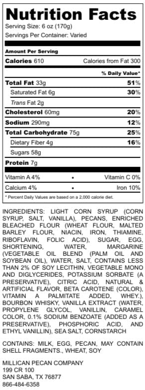 Southern Bourbon Pecan Pie