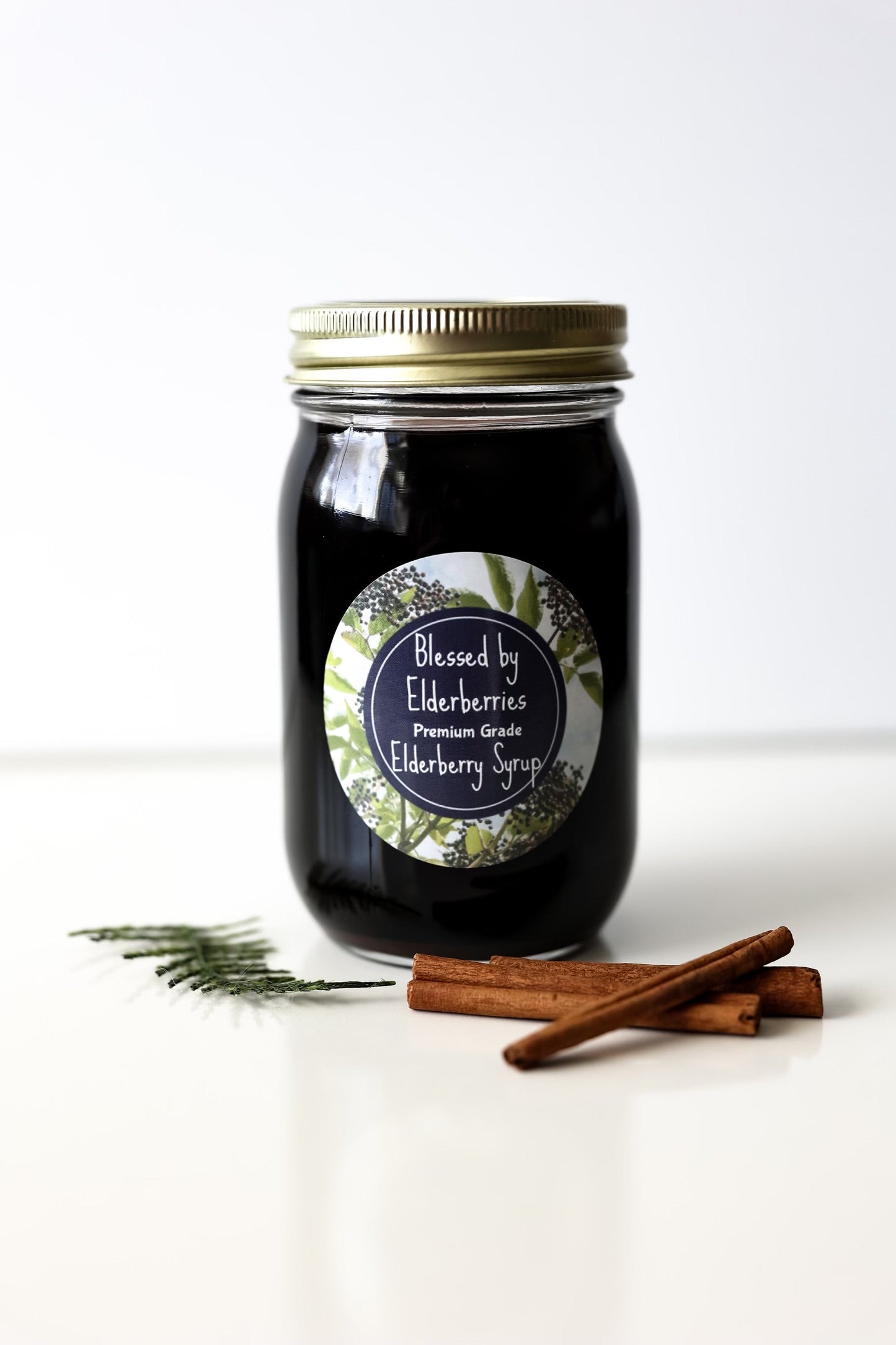 Elderberry Syrup - Blessed by Elderberries ~ Blessings Grow Meadows
