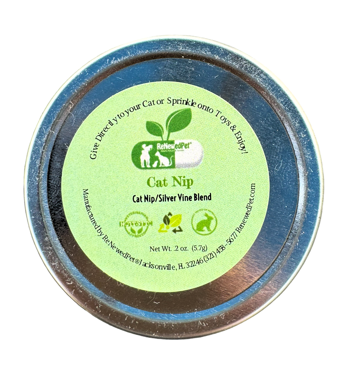 ORGANIC CATNIP / SILVER VINE MIX - Blessings Grow Meadows