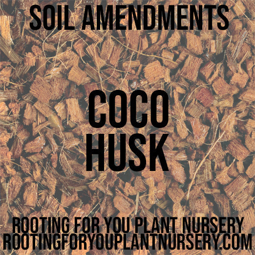 Coco Husk Soil Amendment Resealable Bags Organic