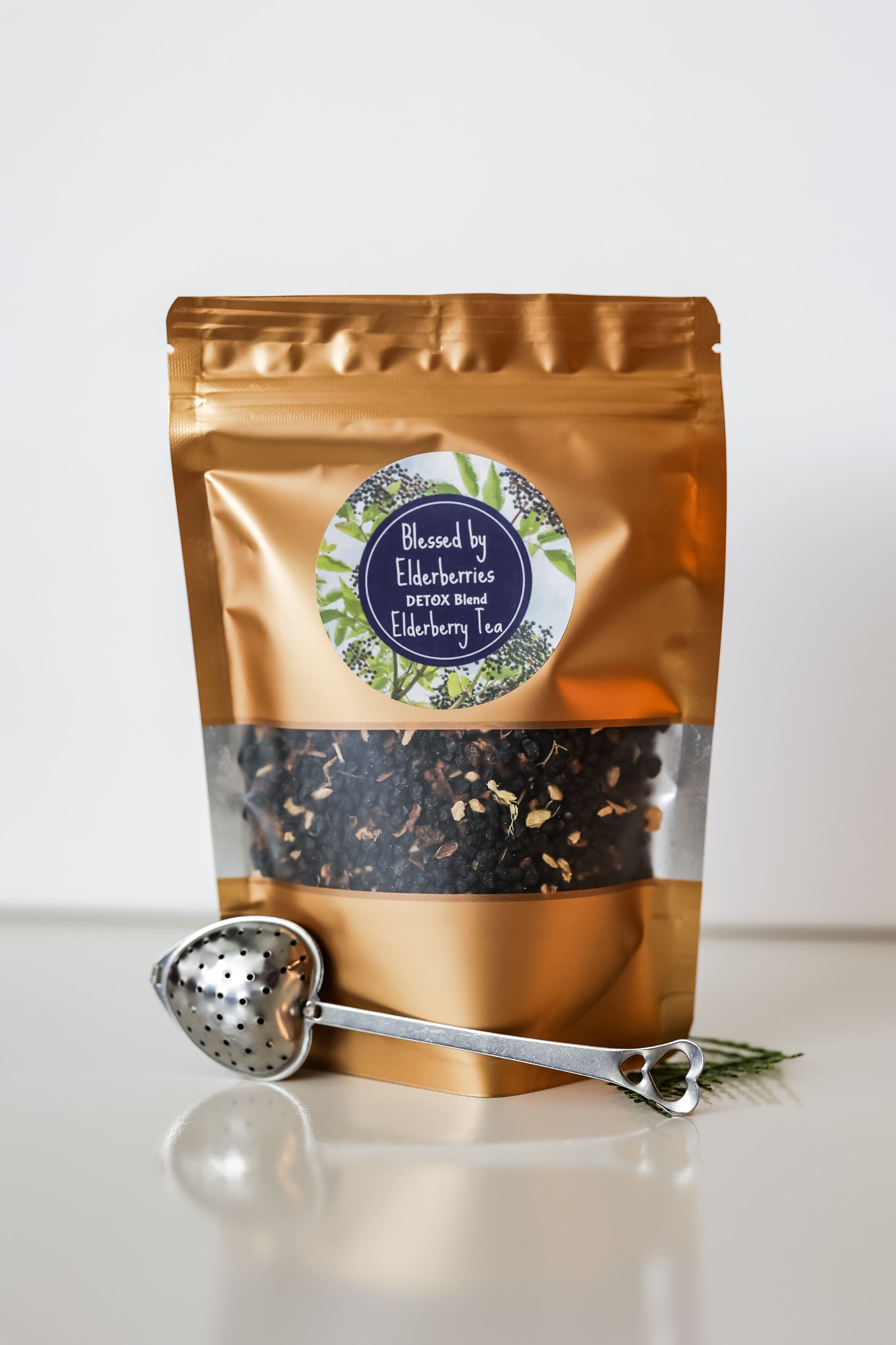 Detox Blend Elderberry Tea - Blessed by Elderberries ~ Blessings Grow Meadows